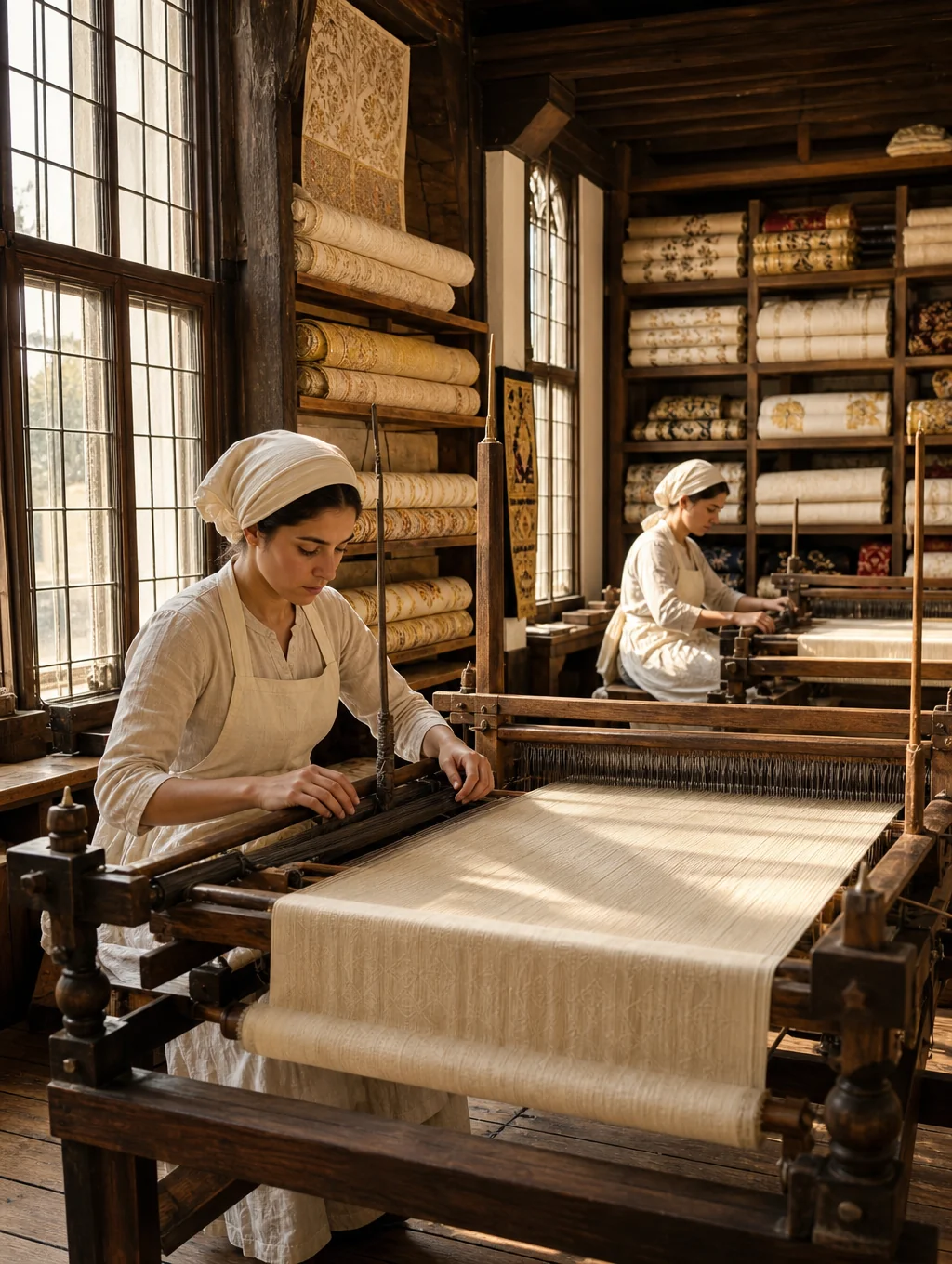 Artisans working at Manufacturing Edge Accelerator program